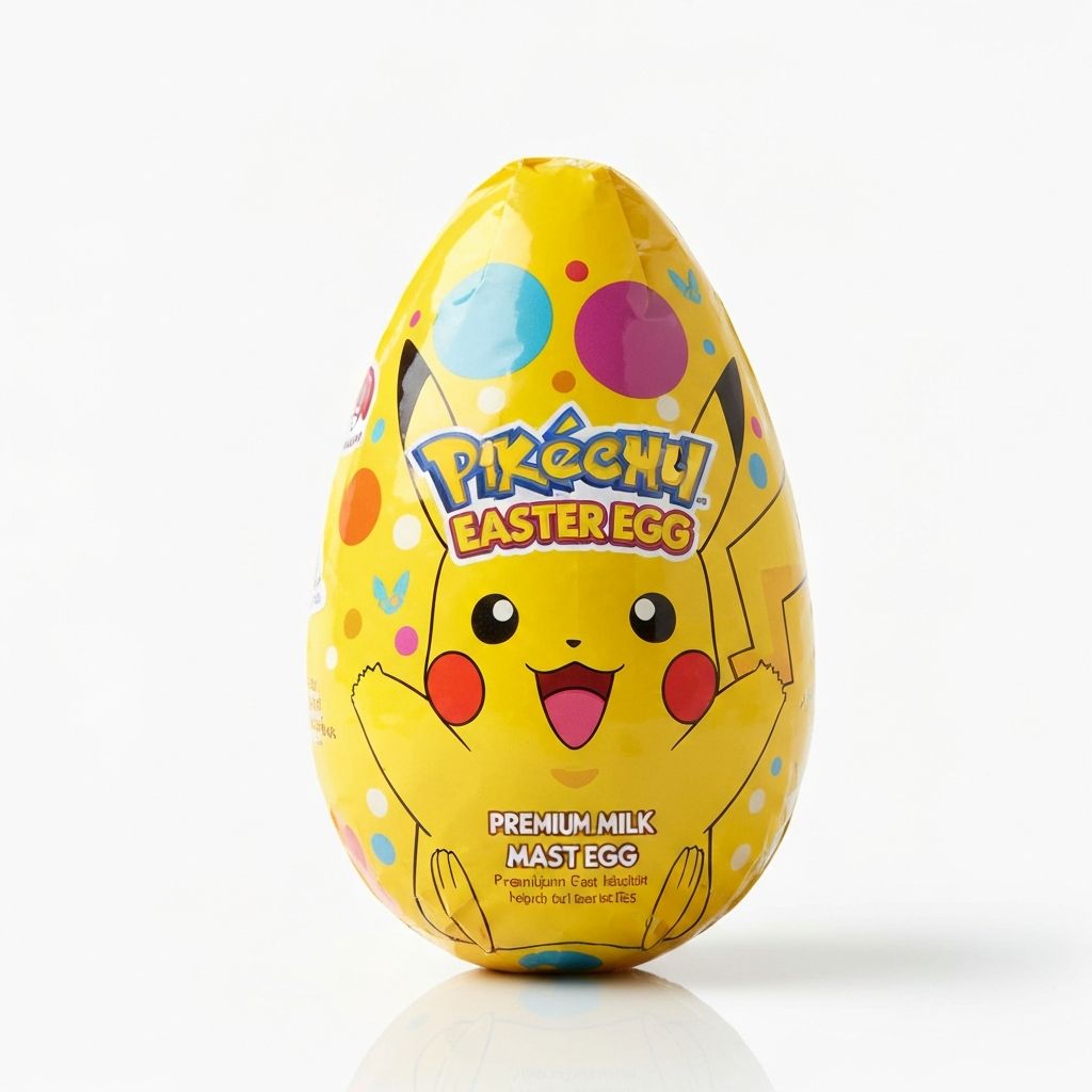 Ovo de Páscoa Pokemon 320g