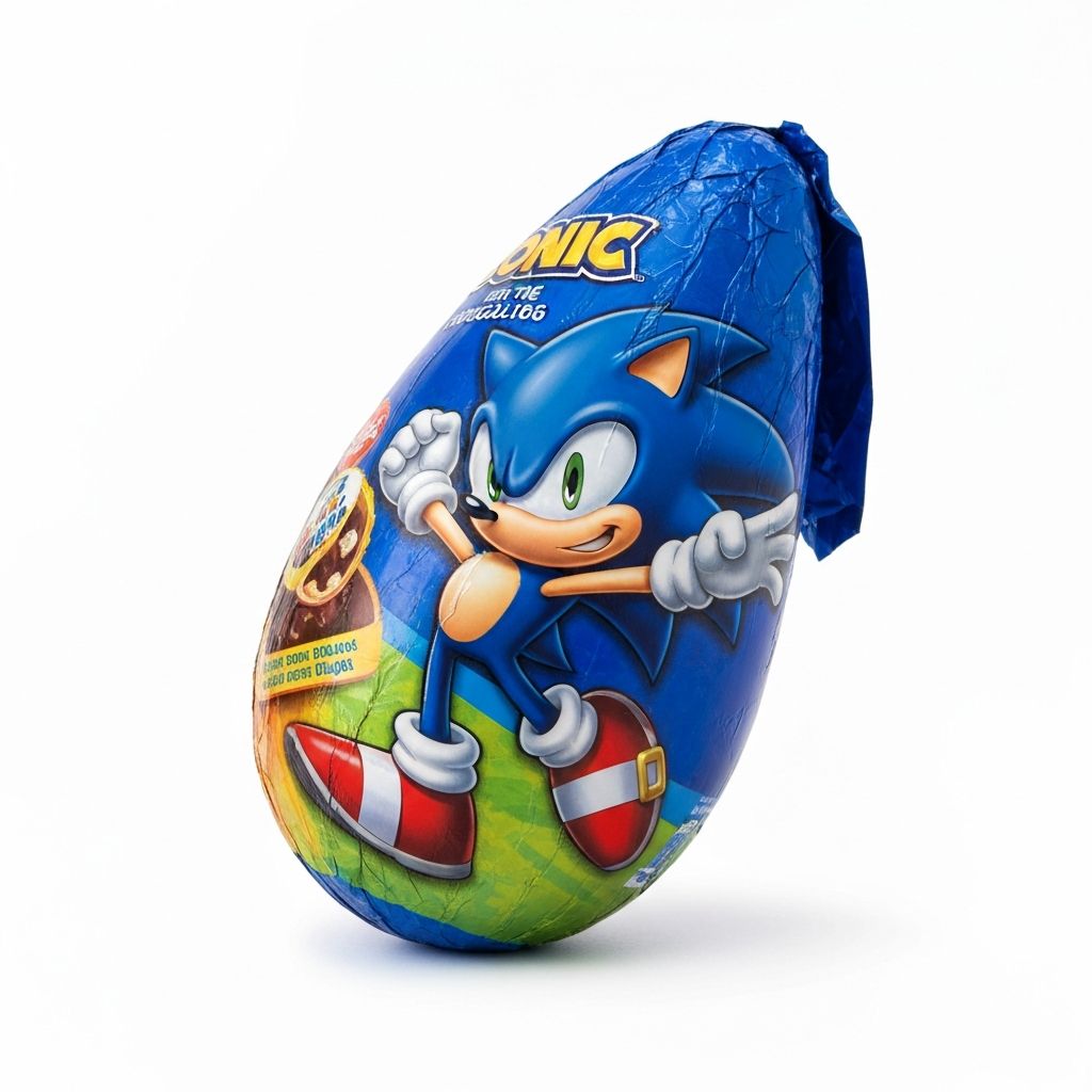 Ovo de Páscoa Sonic - Imagem 1